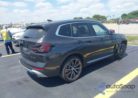 2024 BMW X3 Sdrive30I z USA, uszkodzony, nr VIN WBX47DP0XRN280846